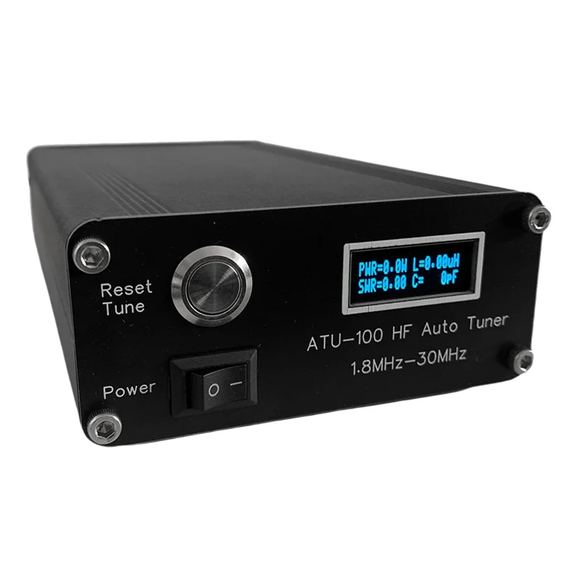 ATU-100 tuner automatique HF par N7DDC + 0.91 OLED V3.1 DIY tuner d'antenne radio 100W HF