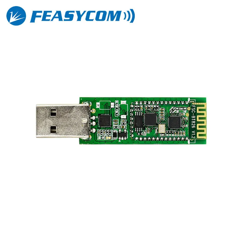 FEASYCOM High Speed Bluetooth 5.0 USB Dev Board Support HID BLE Wireless IoT Data Transmission