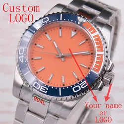 Custom LOGO 40mm Bliger Miyota/NH35 Mechanical men Watch Sapphire glass Sterile Dial clock Automatic Mens Watch