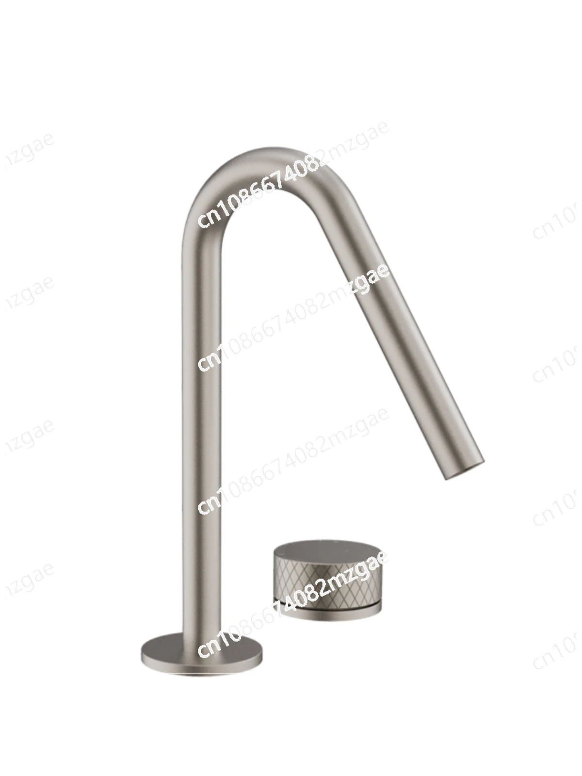 Single handle faucet, minimalist split type faucet, high water output, matte black