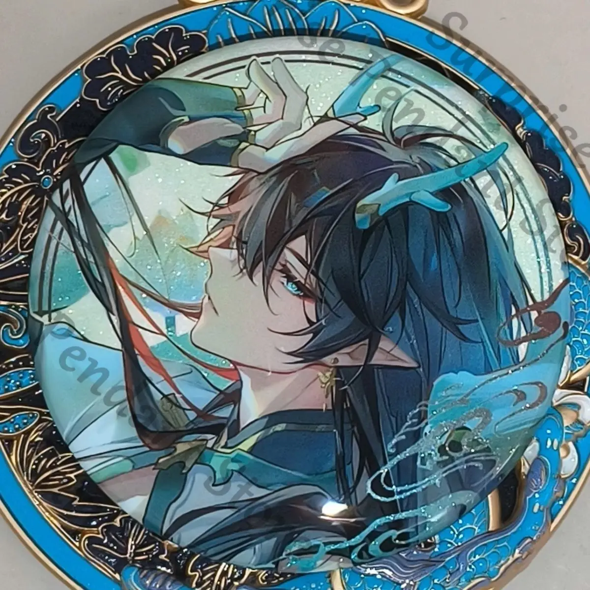 Honkai: Star Rail Game Ambitus изысканная красота Dan Heng/Imbibitor Lunae коллеги жесть значок креативный кулон высокое качество