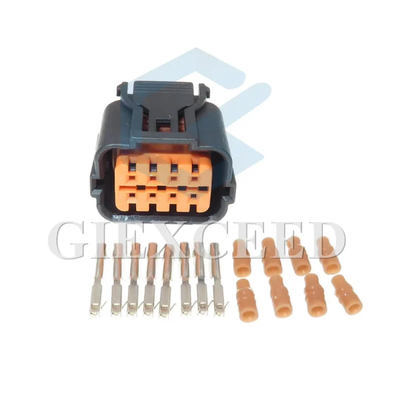 2 комплекта, 8-контактный HP285-08021, водонепроницаемый автомобильный электрический жгут проводов, разъем переменного тока в сборе для Hyundai Kia
