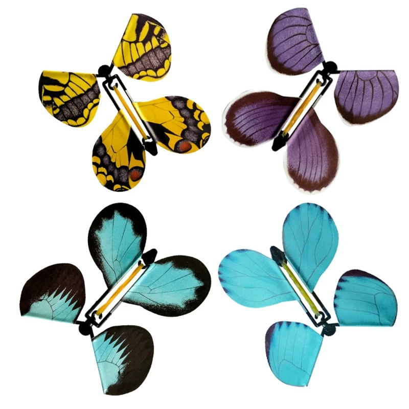 10PCS Props Flying for Butterfly Toy for