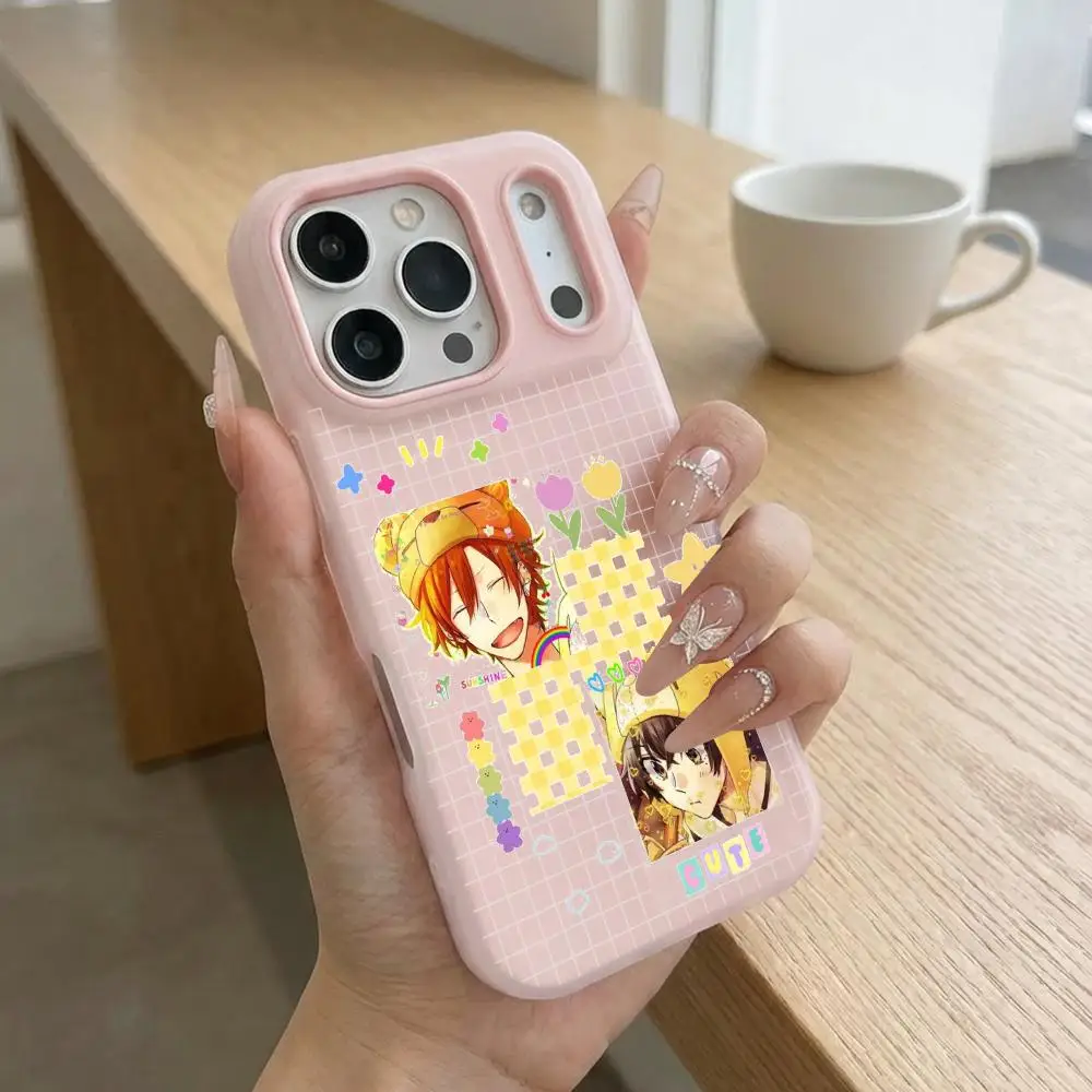 Sasaki and Miyano Phone Case 2 in 1 Matte Case for iPhone 18 17 16 15 14 Pro Max Shockproof Slim Cover