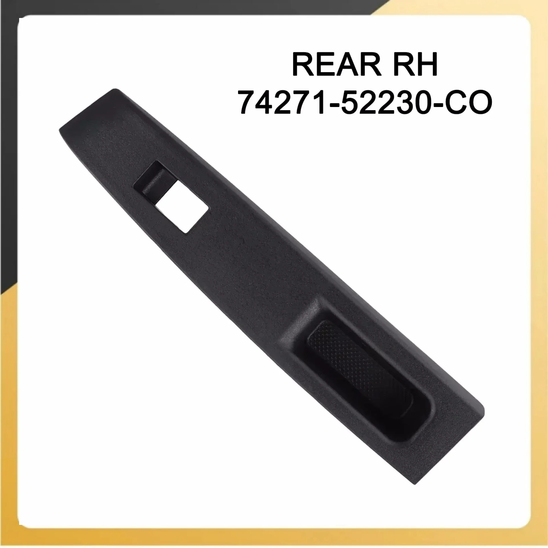 Rear Right RH Armrest Upper Panel 74271-52230-C0 For Toyota For Vitz For Yaris 2010-2014 Replacement Automobiles Parts