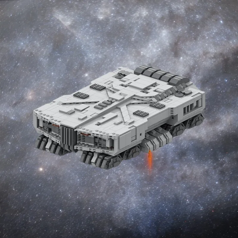 3002PCS MOC Space Exploration Dune Spice Harvester V2 Interior Model Custom Building Blocks DIY Assembly Display Gift Home Set