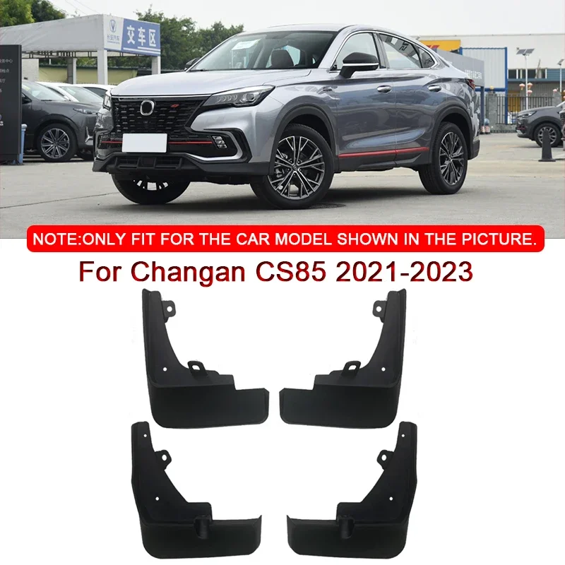 

Fit For Changan CS85 2021-2023 Car Styling ABS Car Mud Flaps Splash Guard Mudguards MudFlaps Front Rear Fender Auto Accessories