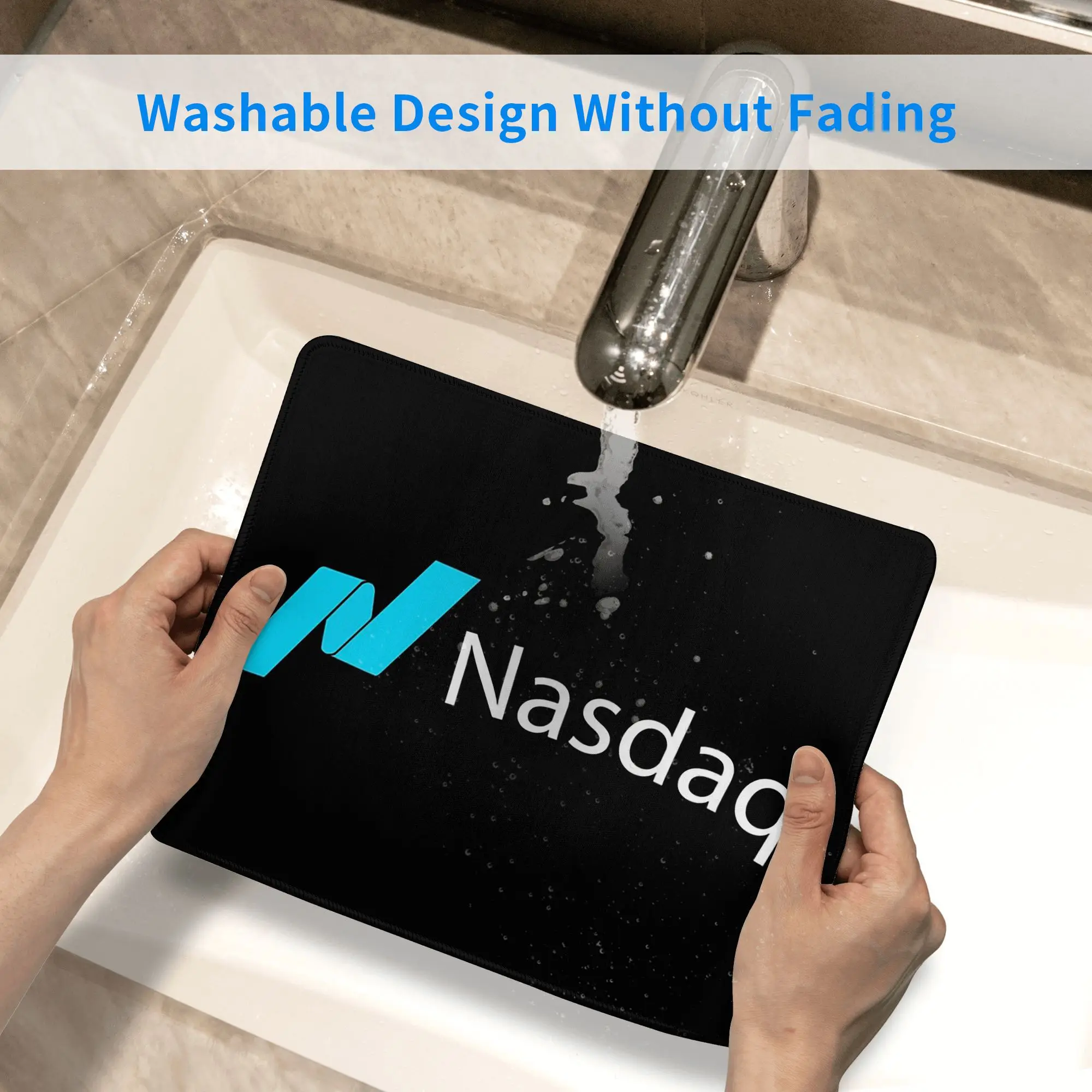 Nasdaq سوق الأسهم ماوس الوسادة الكمبيوتر لوحة المفاتيح ماوس حصيرة ألعاب الكمبيوتر المحمول مكتب حصيرة مكتب الملحقات الجدول الحصير