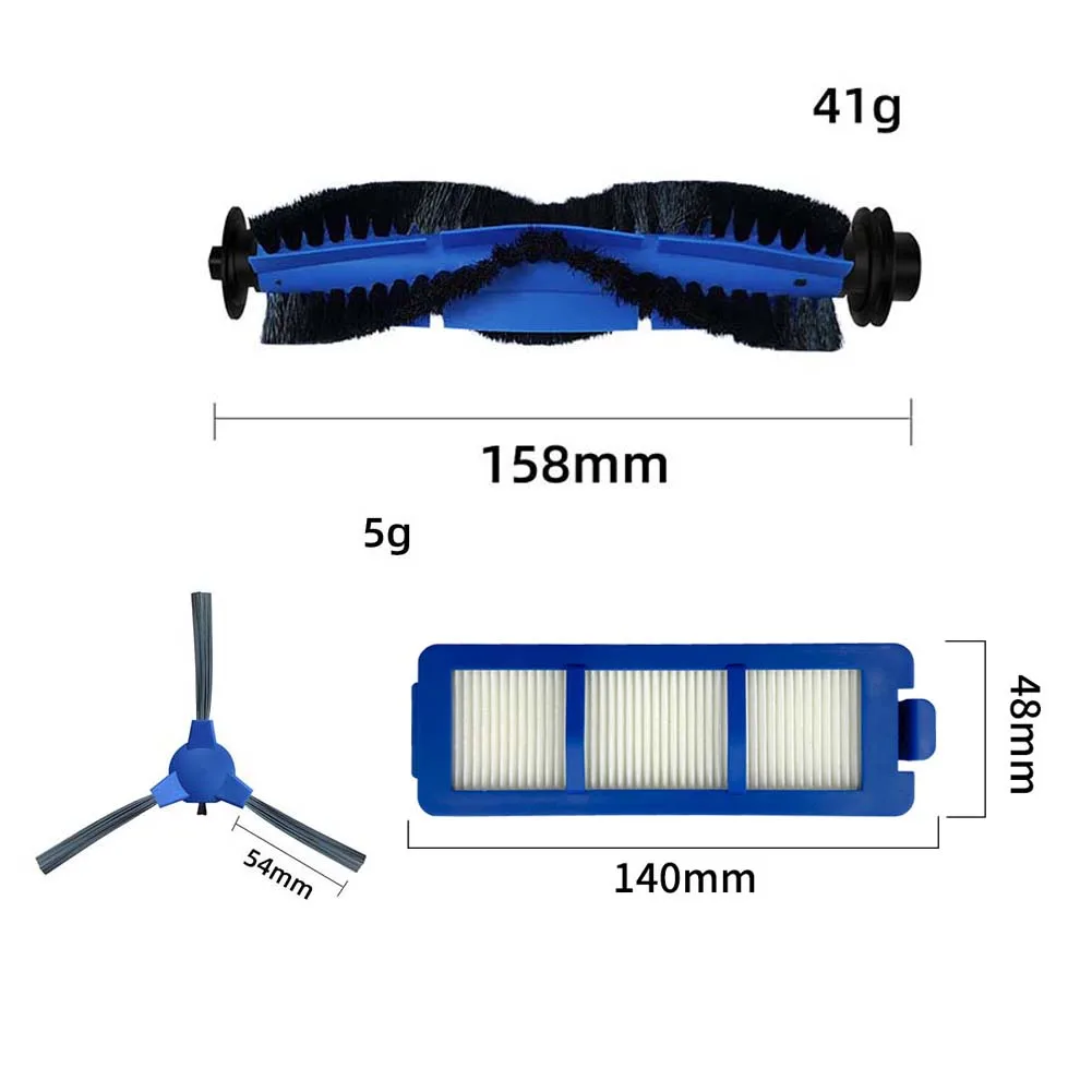 Kit de filtros de Cepillo Lateral principal para Robot aspirador RoboVac, repuestos, accesorios de repuesto para limpieza del hogar