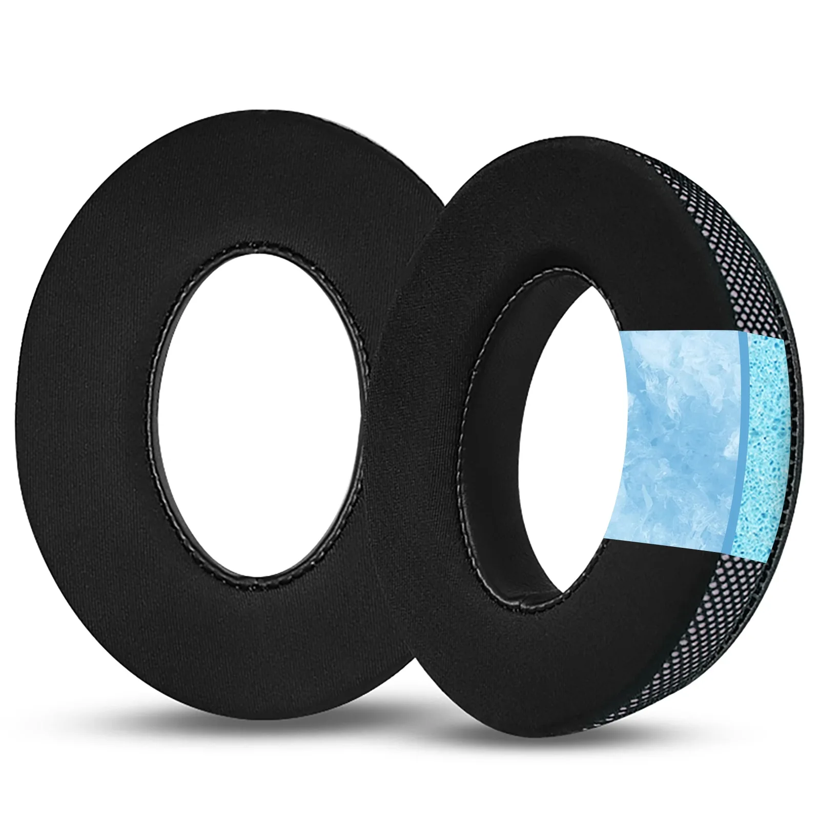 Cooling Gel Ear Pads for Bose QC35 QC45 QC25 Soft Breathable Earpads Replacement Headphone Cushions