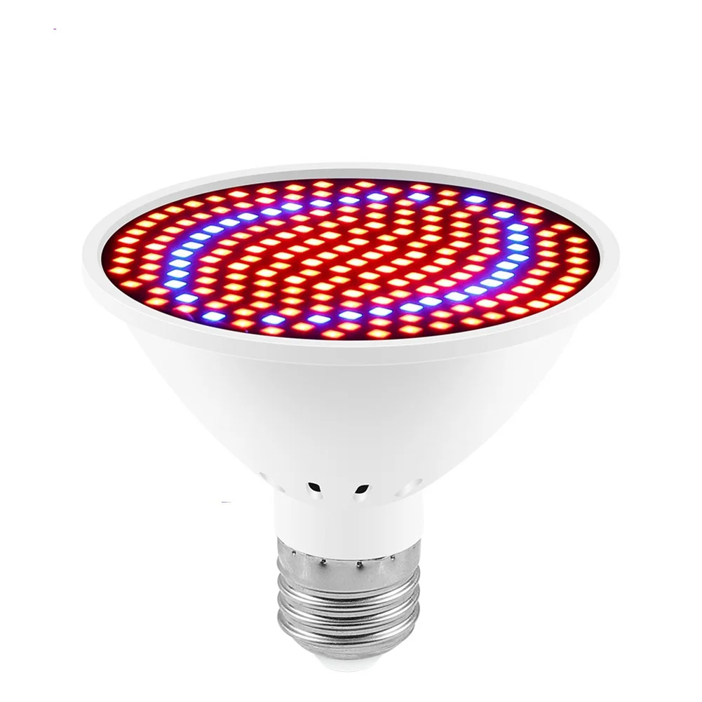 E27 Led Plant Growth Light Full Spectrum Garden Led Bulb Plant Growth Light 48/60/80LED Growing Lights Accessories