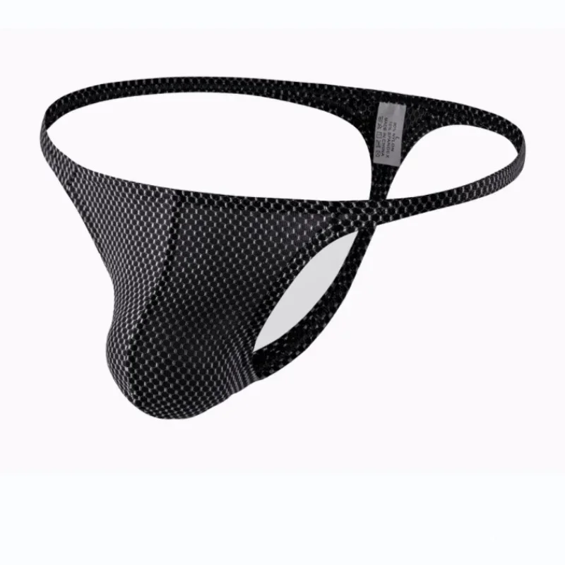 

Men Underwear Breathable Jockstrap Quick Drying Thin Low-Waist Panties For Man U Convex Pouch Lingerie Underpants Slip Hombre