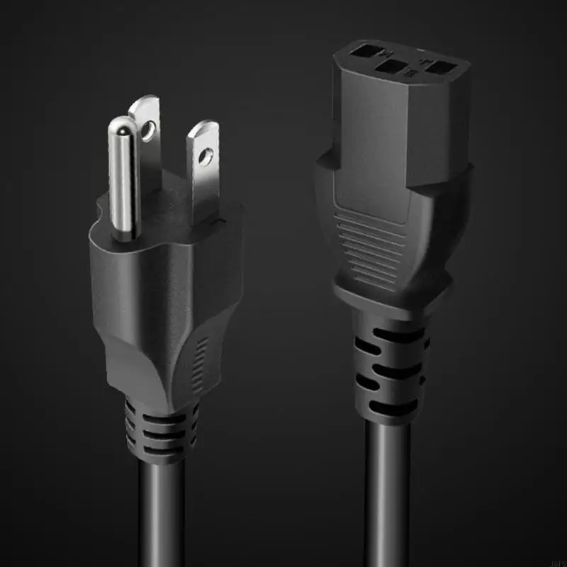 J6PE 1.5m U.S.Standard Copper AC Power Cord Cable Replacement Cable for Rice Cooker Steamer Refrigerator Washer