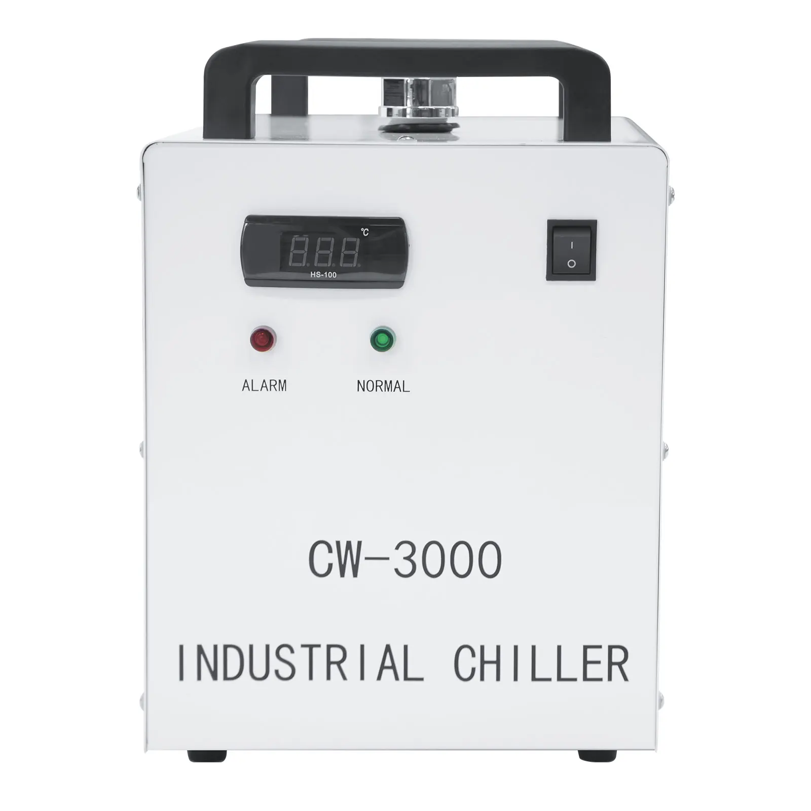 Sihao CNC مبرد المياه الصناعية CW-5200 CW-5000 آلة الحفر بالليزر مبرد المياه لتبريد أنبوب الليزر الزجاجي 80 واط-130 واط CO2