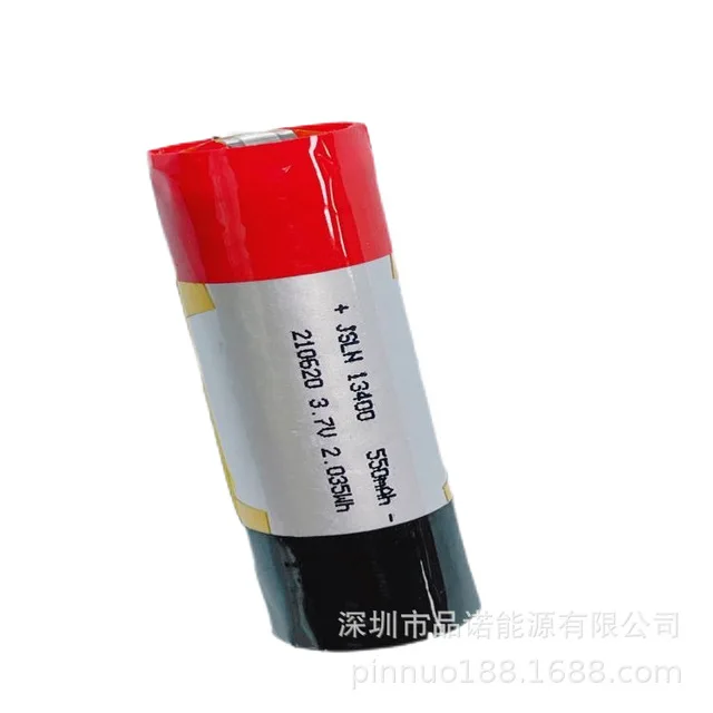Pure lithium cobalt oxide high rate lithium battery 3A discharge 13400-550mah 13450-650 atomizer lithium battery  Audio with pro