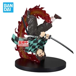 Banpresto Demon Slayer Anime Figurines Vibration Stars Plus Tanjiro Kamado PVC Action Figures Figurals Collectible Model Toys
