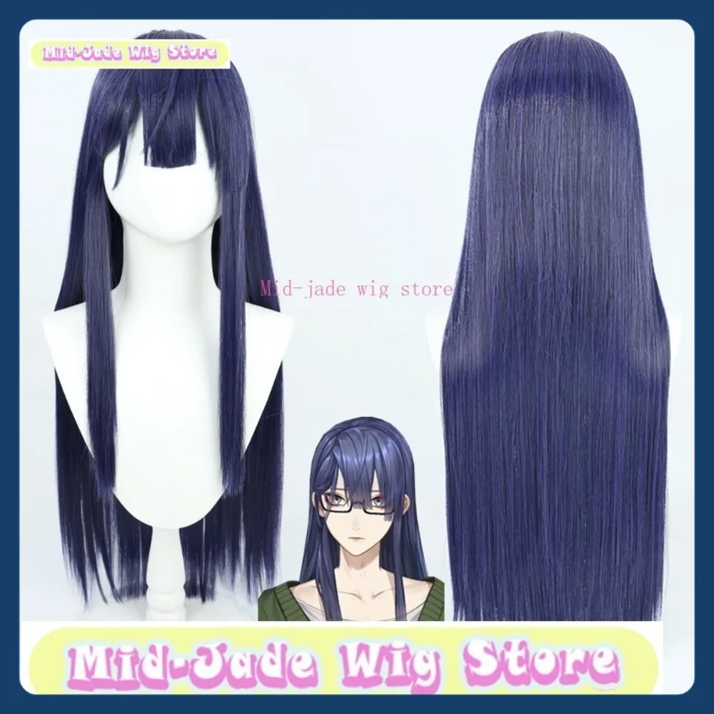 Mid-jade peruca loja nijisanji nagao kei cosplay peruca anime jogo rpg cabelo sintético trajes de festa de halloween adereços