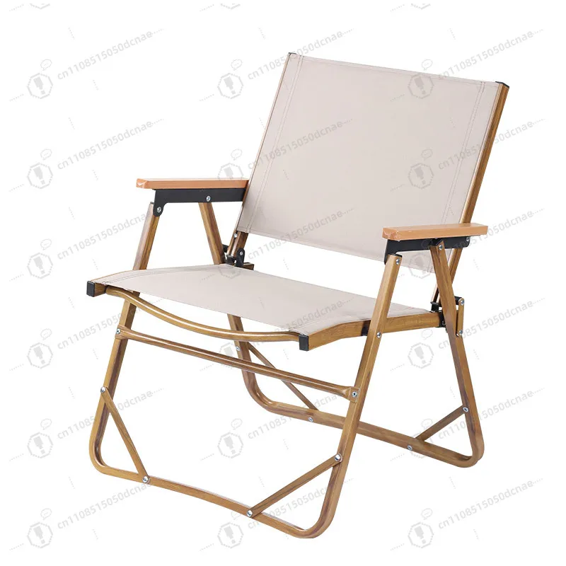 

Outdoor Garden Picnic Fishing Beach Leisure Chair Full Aluminum Frame Luxury Folding Camping Chair