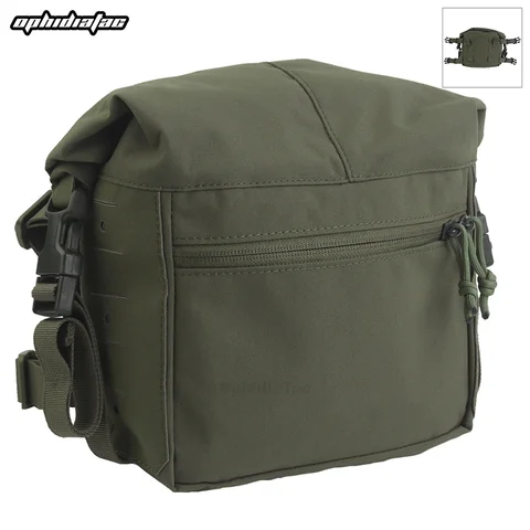 Ophidian Molle 확장 팩 대용량 보관 가방 확장 팩, 어깨 스트랩 포함, VE-86 가슴 마운트와 함께 사용