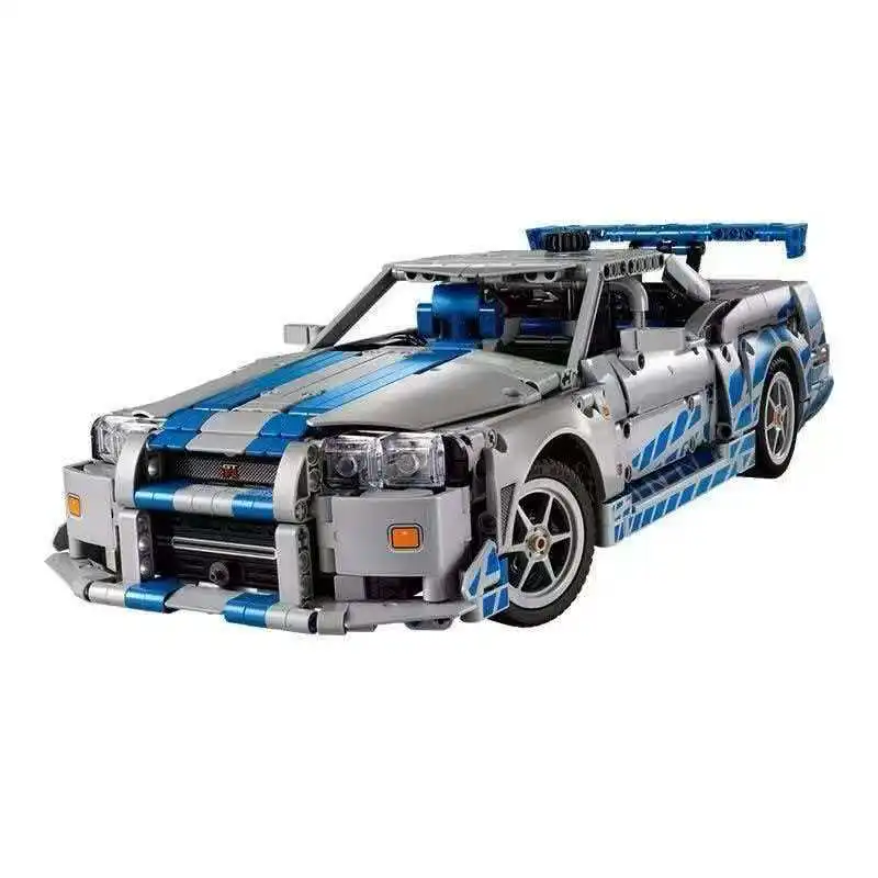 

Новый высокотехнологичный гоночный автомобиль MOC из 1410 деталей для взрослых 18+, с функцией дрифта, движущимся 6-цилиндровым двигателем, премиальный подарок