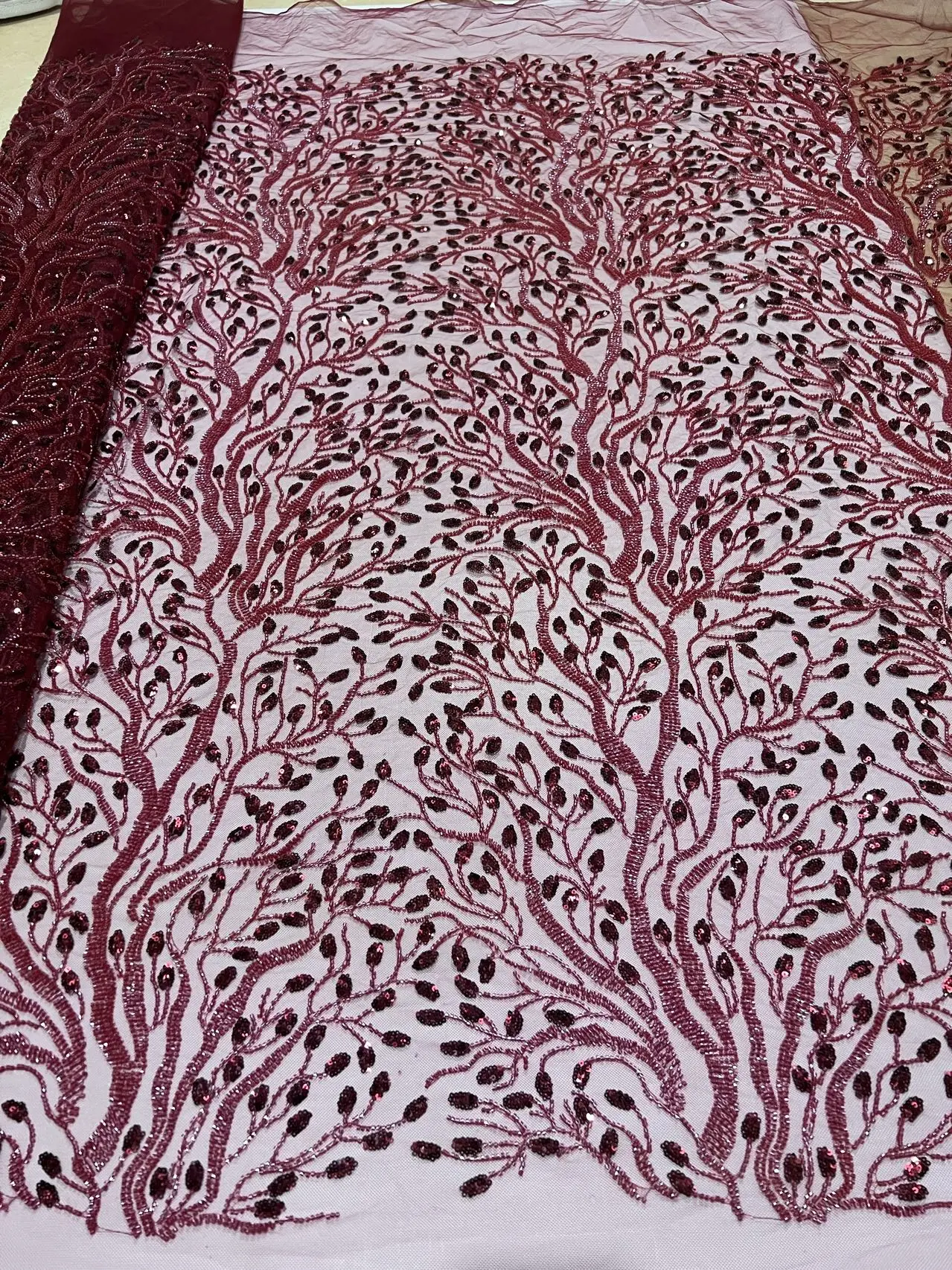 

White Mesh African Sequin Lace Fabric,Design Fabrics By The Meters,High Quality,Tulle,Fashion,Wedding Dresses,Embroidery,5 Yards