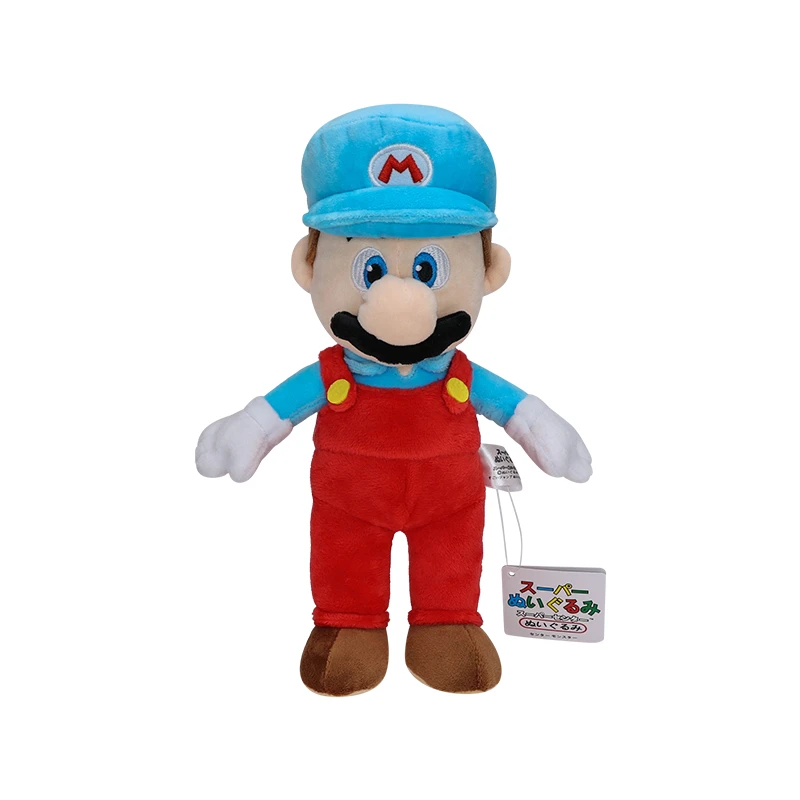 

Super Mario Bros. Wonder Blue Ice Hero 10 inches Plush Toy , 3D worlds Odyssey Cartoon Game Character Stuffed Animal