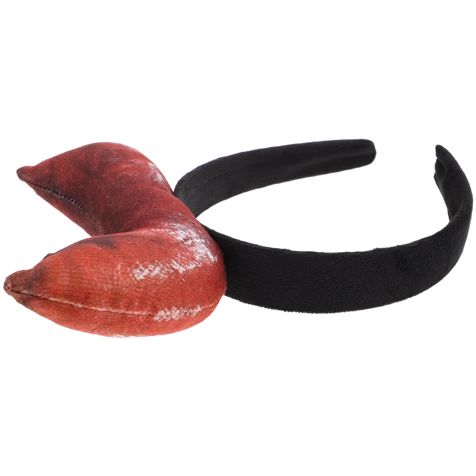 

Headband Brown Fabric Cartoon Animal Headdress Fashionable Comfortable Material Versatile Use Halloween Hair Accessories