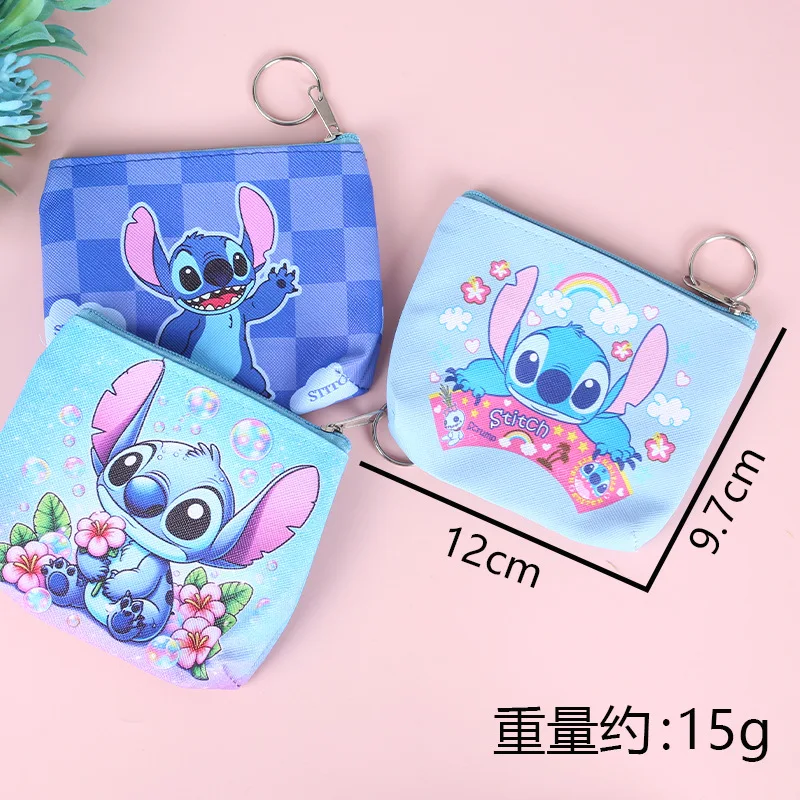 

New Stitch Coin Purse Cartoon Mini Portable Bag Storage Bag Makeup Bag Key Chain Prize Gift for Men and Women