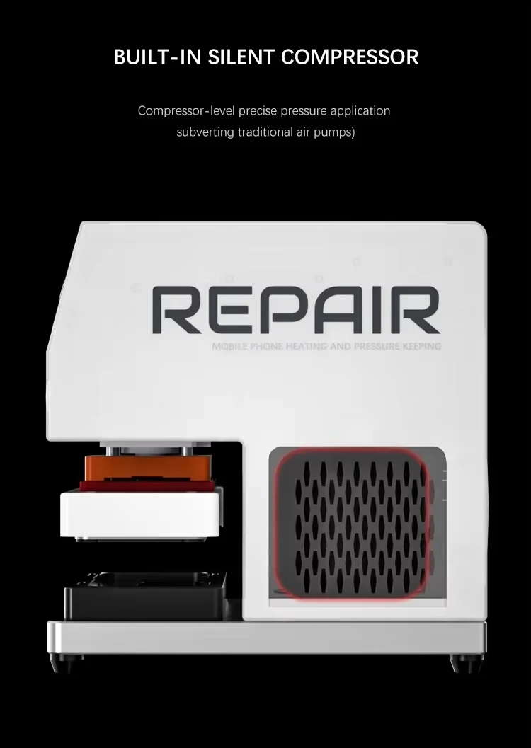 Mobile Phone Screen Separator TBK-288H Automatic Heating LCD Frame Teardown Machine Curved Flat For Glass Repair Tool