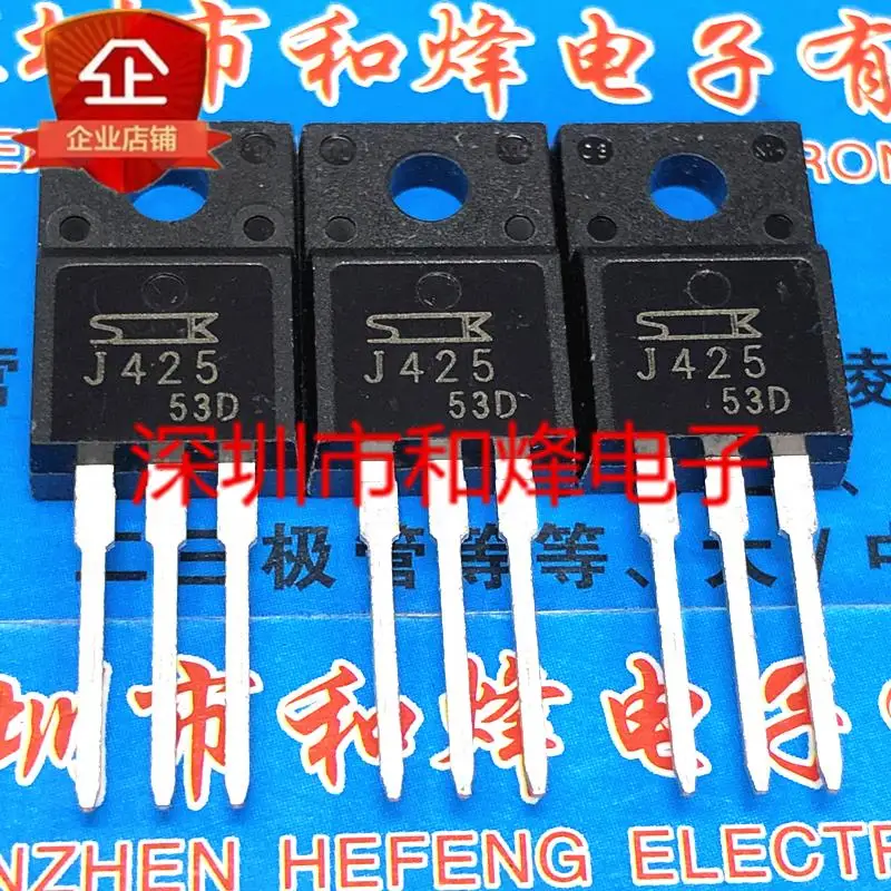 5PCS-10PCS J425 2SJ425 TO-220F 60V 8A On Stock New And Origjnal