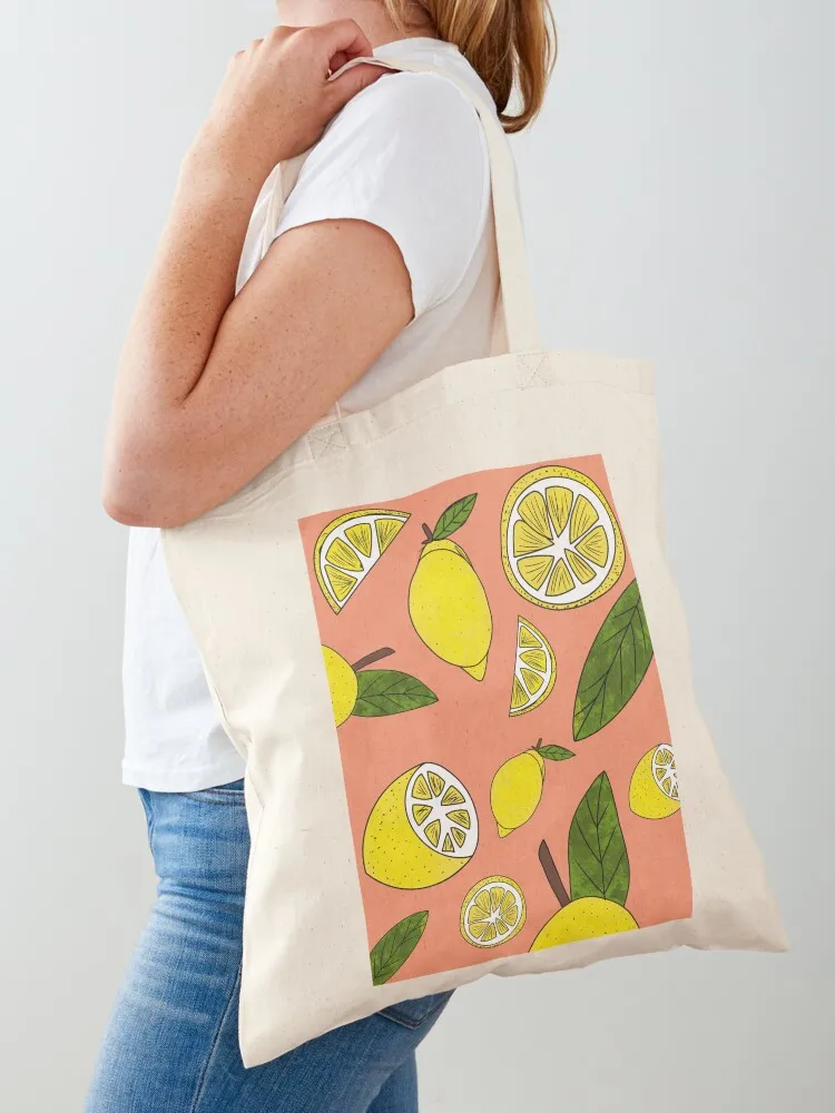 

Lemon artwork Tote Bag bag for beach shopping bag shoping Women's shopper
