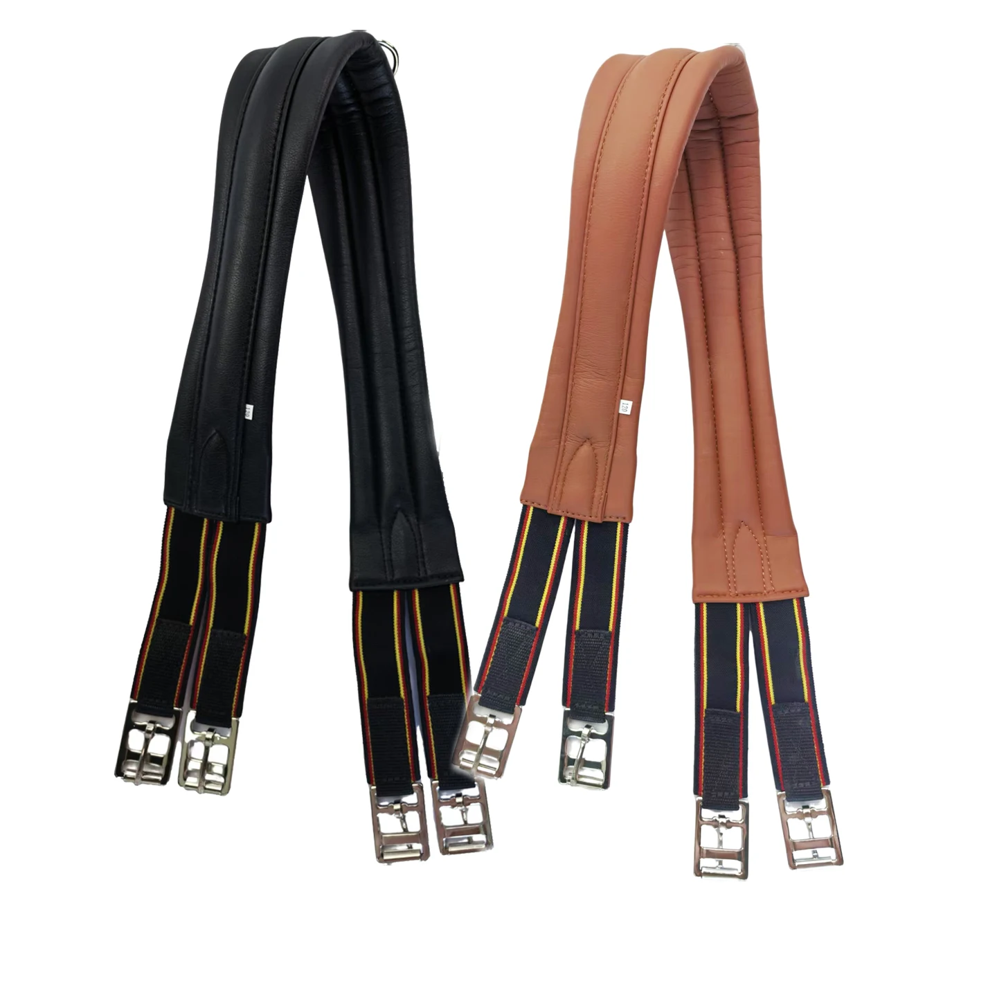 حزام حصان إنجليزي حزام شامل سميك مضاد للتآكل وحزام ألياف فائق النحافة مضاد للحرق #5