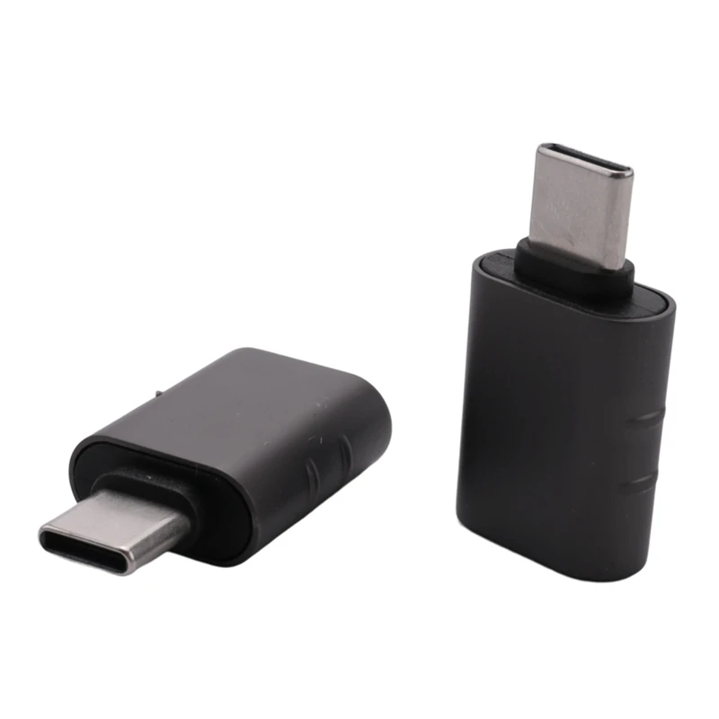 Syntech-Paquete de 2 adaptadores USB C a USB, adaptador macho a USB 3,0 hembra, Compatible con Pro después de 2016, USB-C