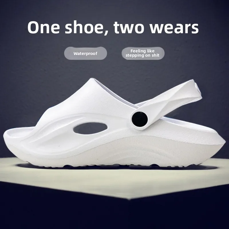 Men's and Women's Summer Barefoot Sandals EVA Indoor and Outdoor Slippers Outdoor Camping, Fishing, and River Tracing Shoes 2026