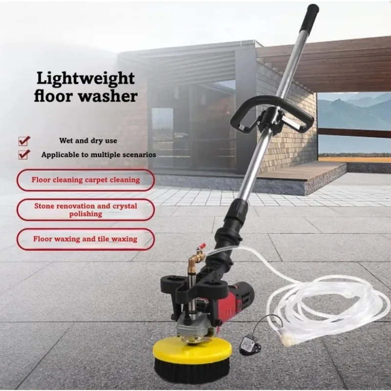 Commercial Floor Scrubber Polisher Machine For Hotel Factory Warehouse Carpet Cleaning And Concrete Surface Maintenance