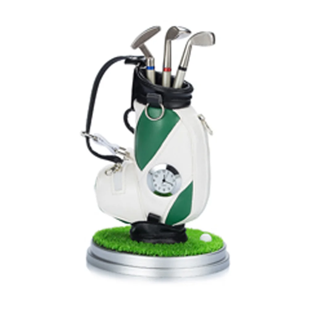 Klok Penhouder Legering Bureau Organizer Met Rits Compartiment Opbergdoos Voor Kantoor Home Decor Briefpapier Container Gift