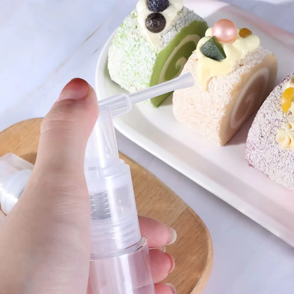 New 35ml/50ml Powder Spray Bottle Plastic Refillable Highlight Sequins Spray Bottle Press Powder Bottle