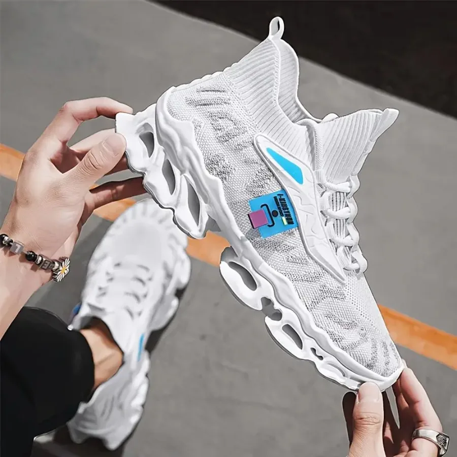 

Мужские кроссовки на толстой подошве в стиле «папины туфли»: модные высокие кроссовки для мужчин, дышащие, для активного отдыха, беговые, в стиле «доминирующий образ»