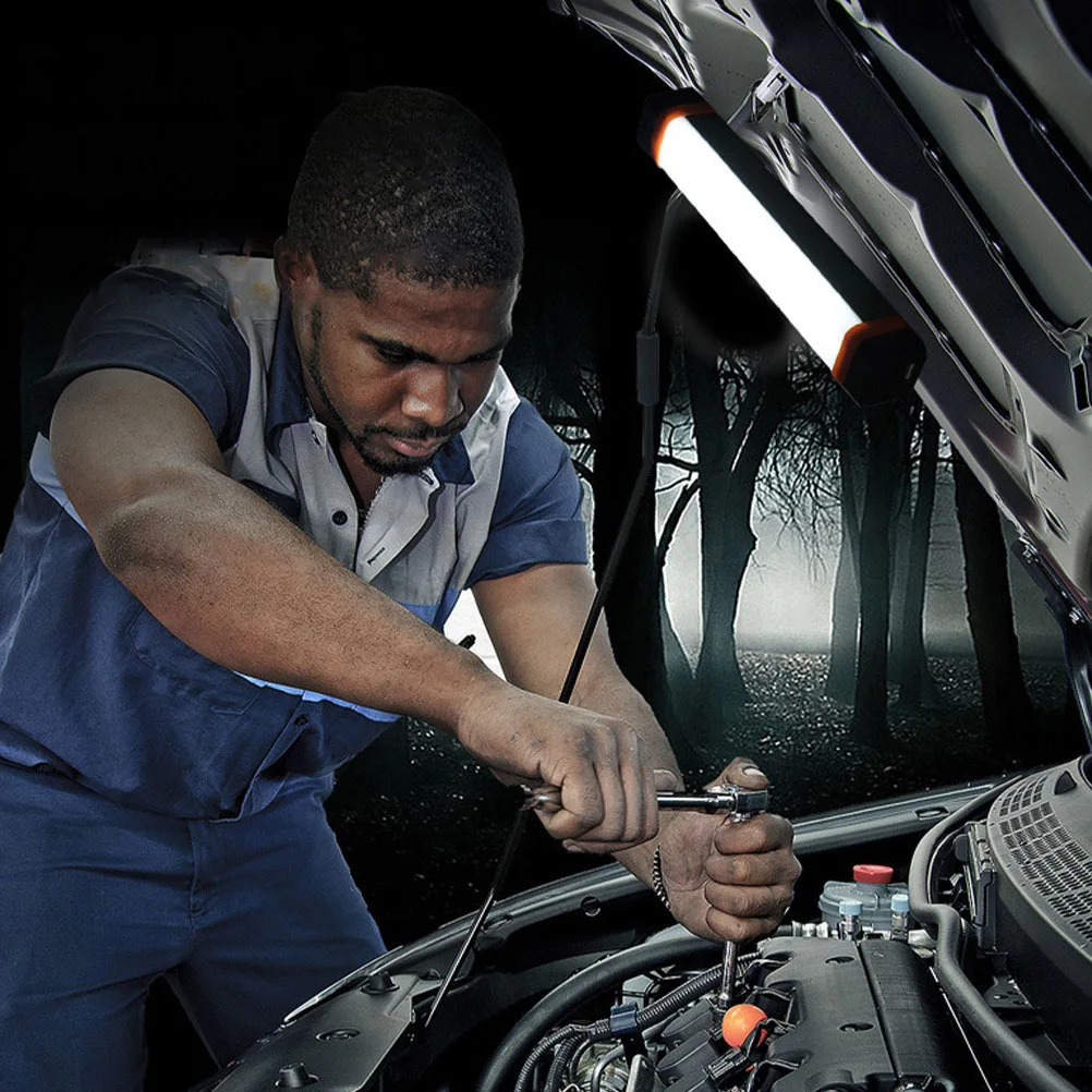 Lampada da tenda a LED da 1 pezzo Design multifunzionale durevole Risparmio energetico sicuro per l'equitazione notturna Escursionismo Accessorio per illuminazione di emergenza