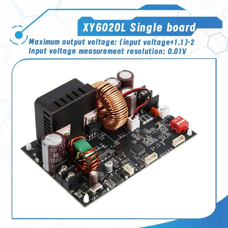 A25F-2X XY6020L CNC Adjustable Direct Current Stabilized Voltage Power Supply Constant Voltage And Current Step-Down Module,A