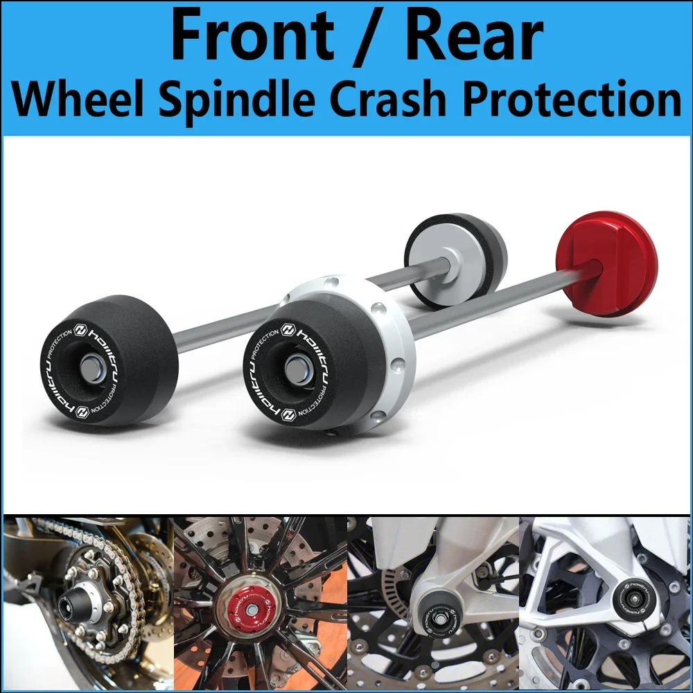 

Front Rear wheel Spindle Crash Protection For Triumph Speed Triple 1200 RR/RS 2021-2024