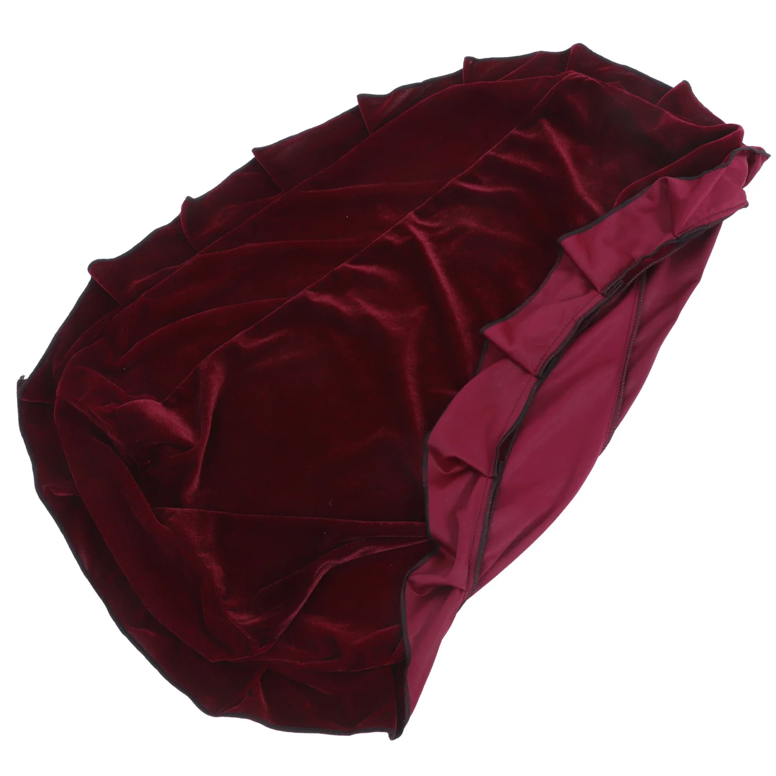 

Piano Stool Cover Elastic Pure Color Simple Dustproof Scratch Resistant Soft Comfortable For Home Office Hotel Chair Protection