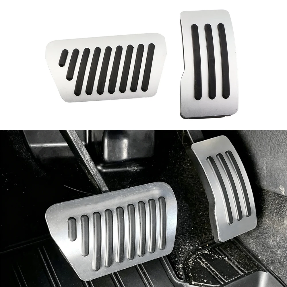Pedales de Coche para Mitsubishi Outlander 2006-2021, Lancer 2006-2015, Eclipse Cross 2018-2022, ASX 2011-2020, Mirage G4, Aleación de Aluminio