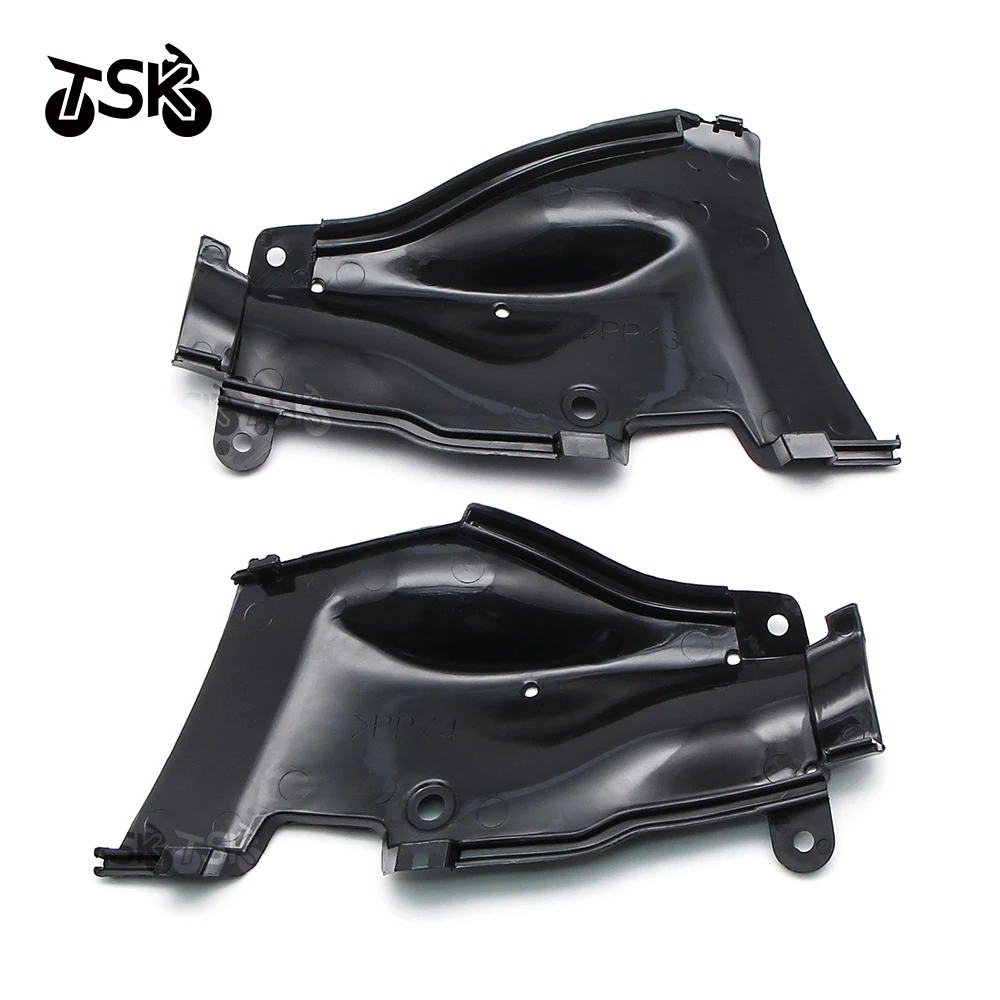 Para yamaha Yzf-R1 yzf r1 2009-2014 2010 2011 2012 2013 placa de base do tubo de admissão da motocicleta ram air entradas tubo duto capa