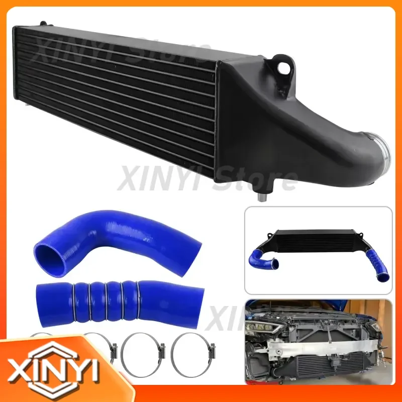 For RS3 8V TTRS 8S Black Blue Red Silicone Hose Clamps Intercooler Tube Fin Pressure Boost Front Mount Competition EVO1
