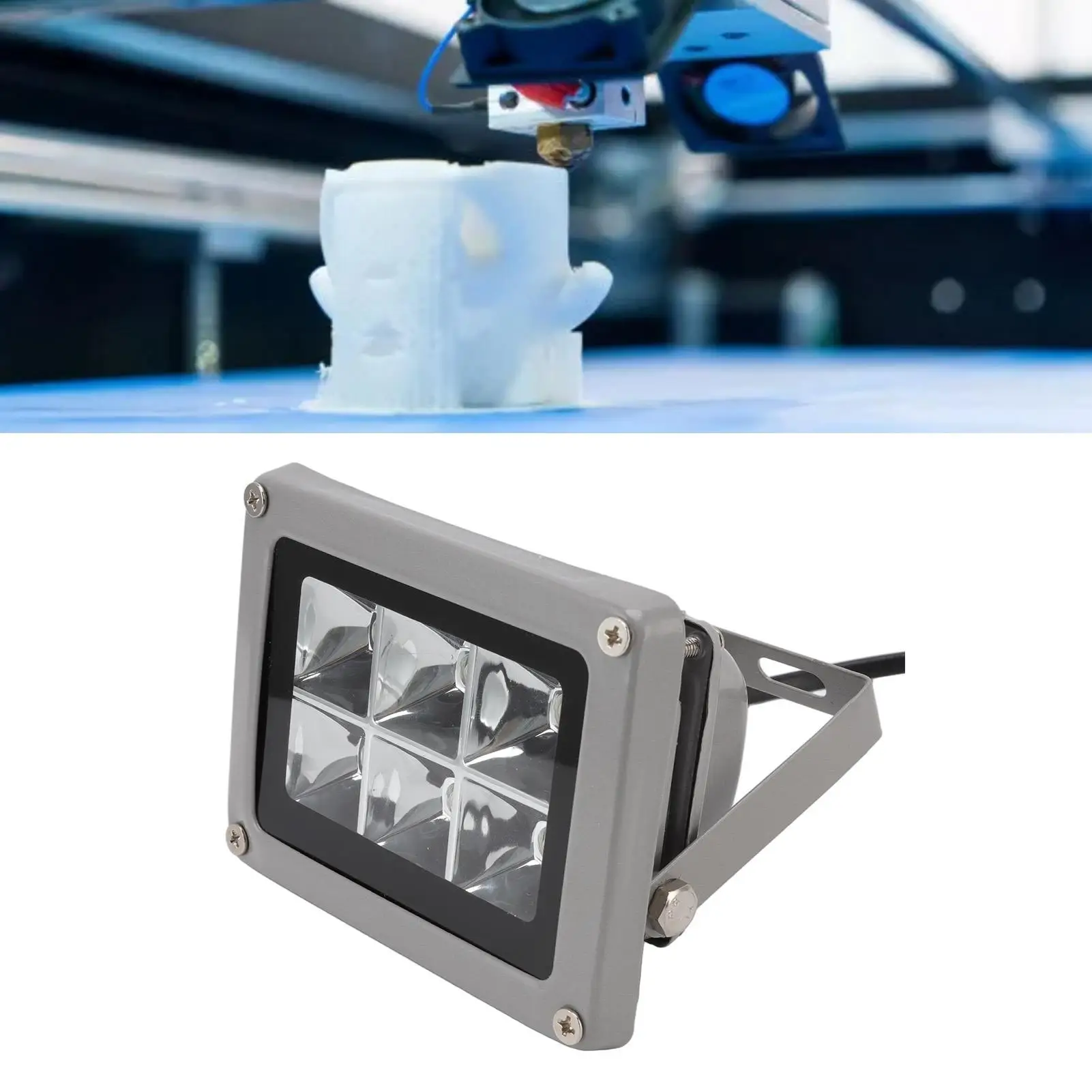 مصباح معالجة من الراتنج بالأشعة فوق البنفسجية عالي الكفاءة للطابعة ثلاثية الأبعاد موفر للطاقة وإضاءة مقاومة للسقوط البيئية #6