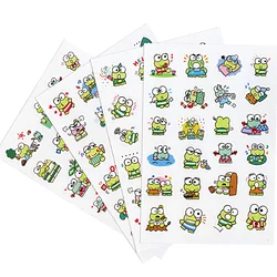 4pcs Cartoon Cute Keroppi Hand Account Stickers Mobile Computer Album Diary Stickers