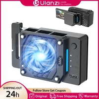 Ulanzi CU01 refrigerador termostático para cámara Semiconductor ventilador de refrigeración para cámara radiador 4K Kit de grabación disipador de calor para Sony Canon Nikon