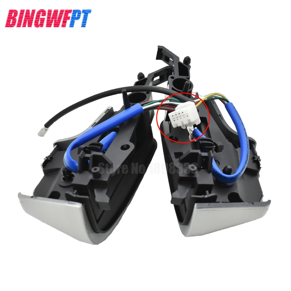 New Steering PAD Audio Control Switch 8425060050 For Toyota LAND CRUISER 200 2008-2011 OEM 84250-60050 Gray & Silver Color