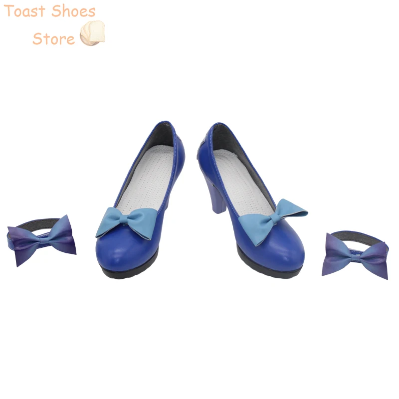 March 7th Cosplay Shoes Game Honkai Star Rail Cosplay Props Halloween Carnival Boots PU Shoes Costume Prop